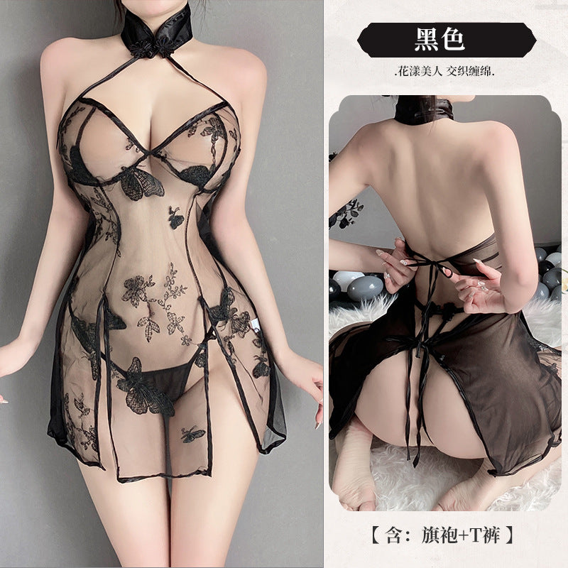 BT2058-性感內衣女角色扮演誘惑旗袍女睡衣制服套裝激情