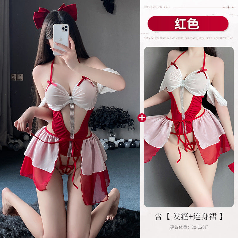 BT2811-性感內衣情趣內衣角色扮演女僕裝女純欲誘惑約會戰袍COSPLAY制服床上女睡衣女睡裙