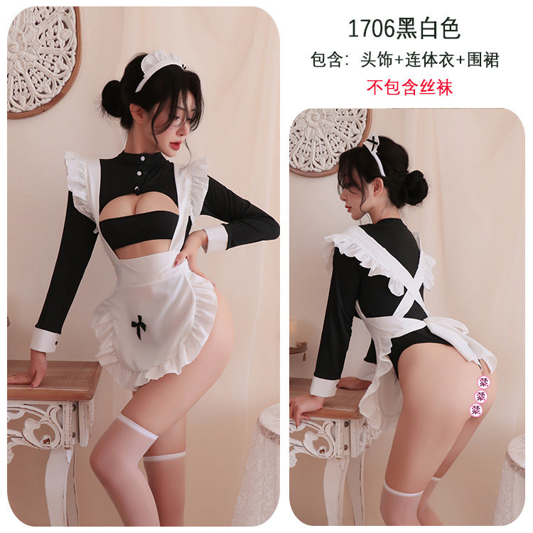 【A-1706】性感內衣情趣內衣性感女僕裝cos可愛女傭連衣裙cosplay服裝角色扮演