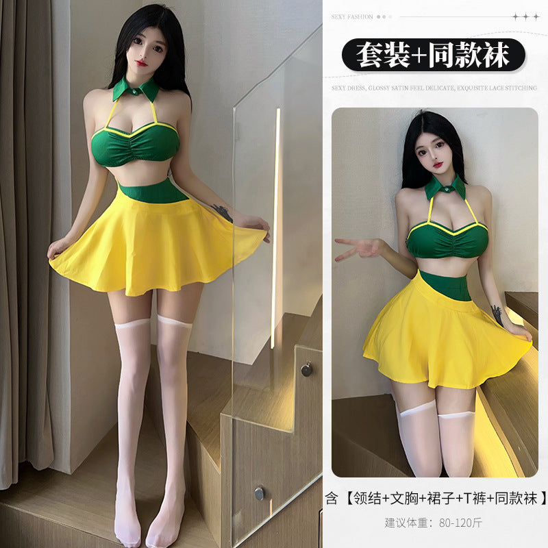 BT2482-性感內衣情趣內衣可愛純欲女睡衣誘惑床上激情免脫制服女套裝女睡裙