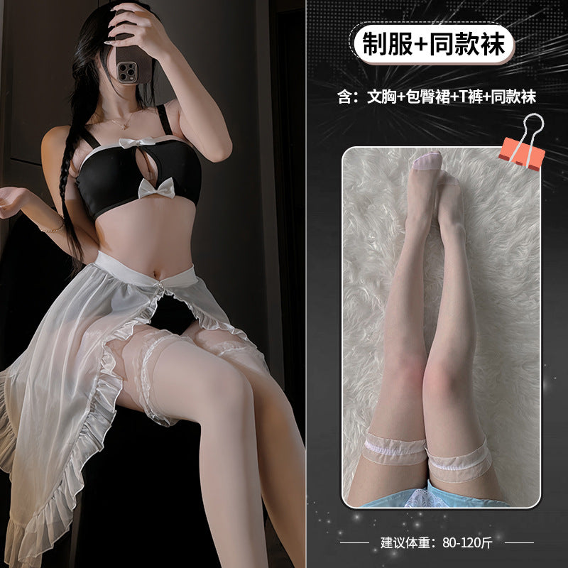 BT2918-性感內衣秘書制服情趣內衣純欲誘惑免脫女睡衣套裝激情床上女睡裙角色扮演