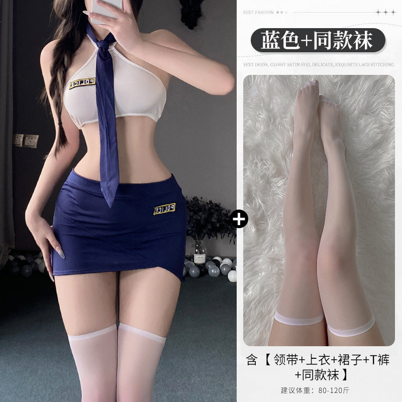 BT2926-性感內衣情趣內衣性感戰袍女教官制服誘惑睡衣sm套裝角色扮演