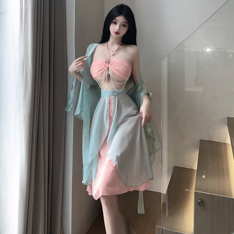 BT2864-性感內衣情趣內衣女性感睡衣角色扮演古風漢服誘惑旗袍制服裝
