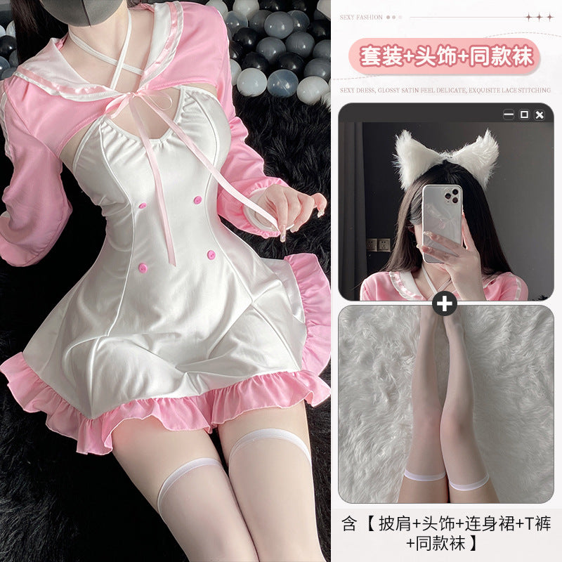 BT2746-性感內衣情趣內衣性感角色扮演女僕裝誘惑純欲制服激情免脫套裝女睡衣睡裙