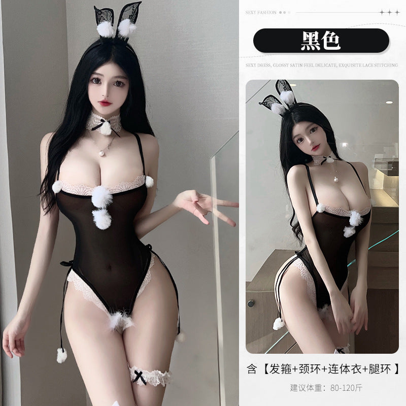 BT8502-性感內衣情趣内衣性感角色扮演免脱兔女郎制服诱惑纯欲女睡衣火辣激情装
