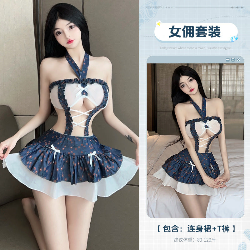BT2809-性感內衣情趣內衣性感角色扮演女僕裝免脫誘惑制服激情裝女睡衣女睡裙
