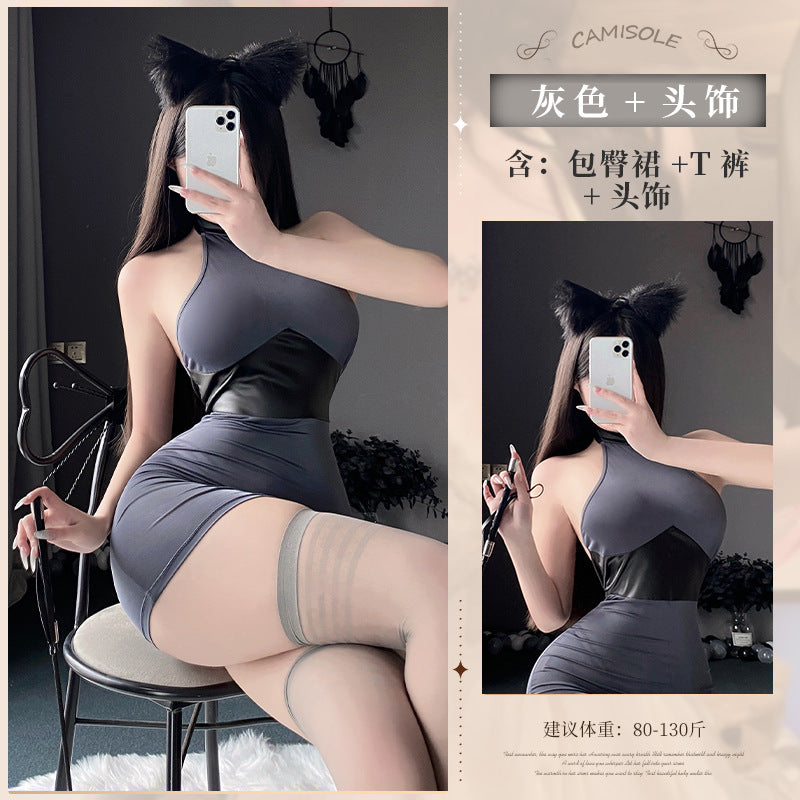 BT2121-性感內衣情趣內衣女性感誘惑免脫秘書制服床上約會睡衣制服套裝睡裙