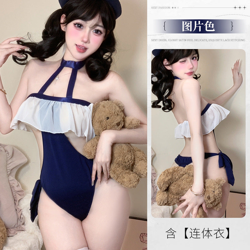BT2945-性感情趣內衣連體衣制服純欲誘惑萌妹女睡衣睡裙角色扮演