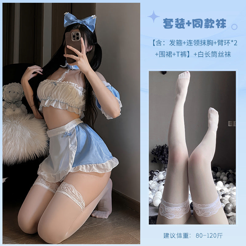 BT2105-性感內衣純欲女僕制服套裝情趣內衣性感免脫誘惑套裝角色扮演女睡衣睡裙