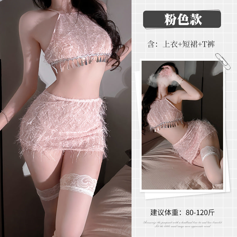 BS2919-性感內衣情趣內衣誘惑夜店包臀裙火辣女睡衣性感制服激情套裝女睡衣睡裙