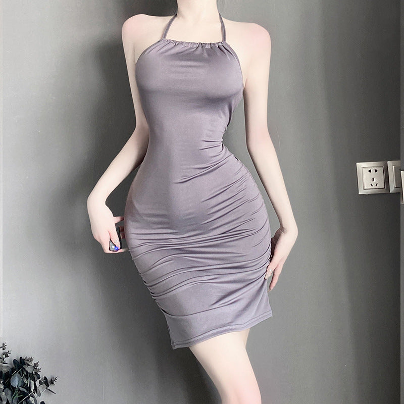 BS8607-性感內衣情趣內衣性感修身包臀免脫激情透視連衣裙女睡衣睡裙