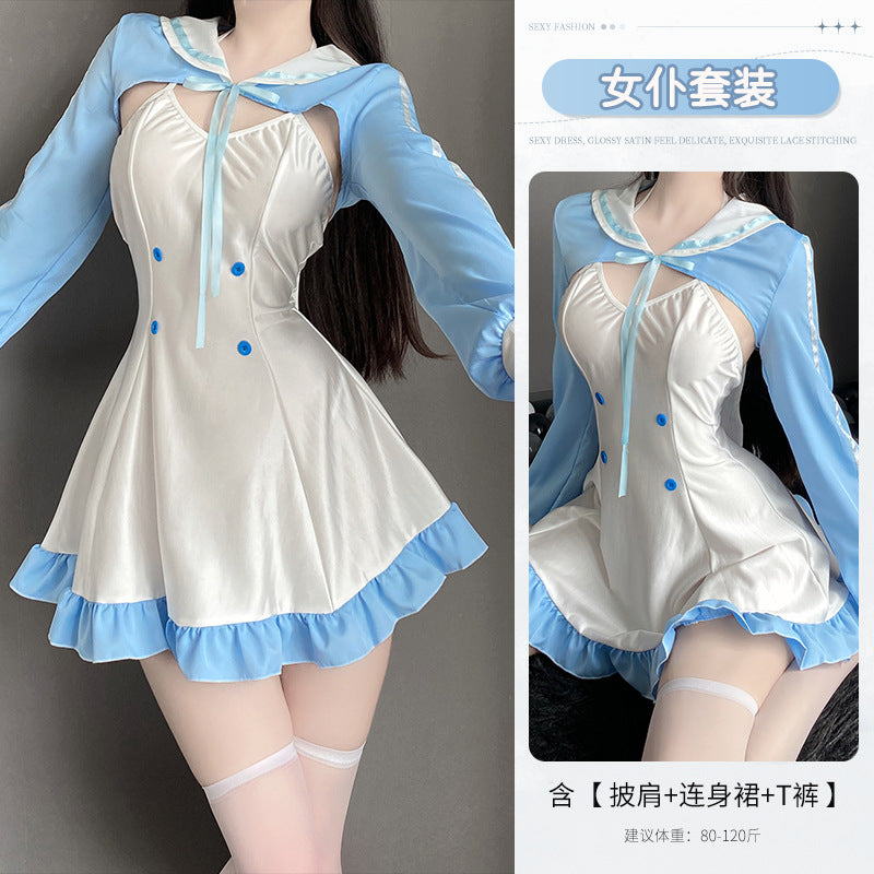 BT2746-性感內衣情趣內衣性感角色扮演女僕裝誘惑純欲制服激情免脫套裝女睡衣睡裙