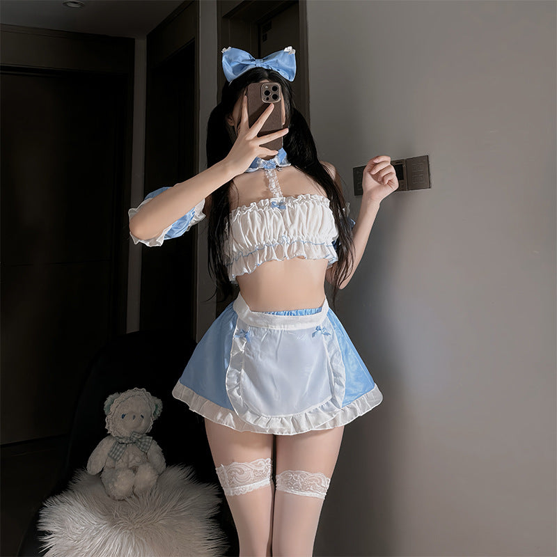 BT2105-性感內衣純欲女僕制服套裝情趣內衣性感免脫誘惑套裝角色扮演女睡衣睡裙