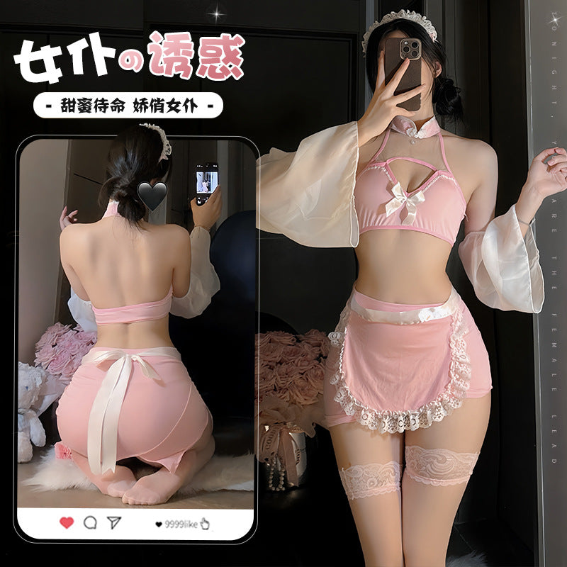 BT2792-性感內衣女僕情趣內衣女圍裙女僕裝情趣誘惑套裝角色扮演女睡衣睡裙