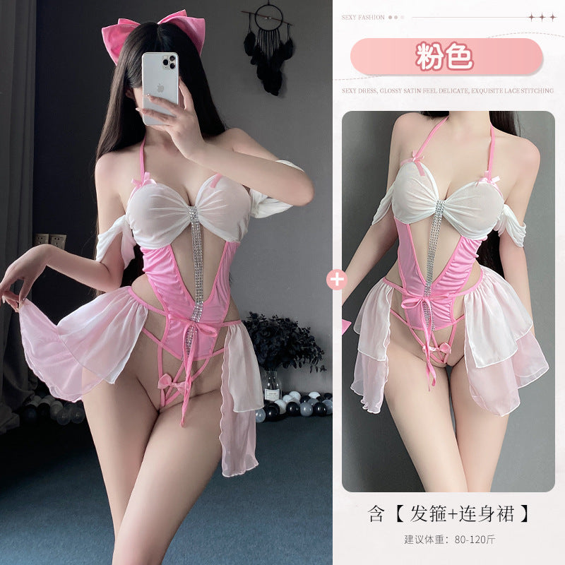 BT2811-性感內衣情趣內衣角色扮演女僕裝女純欲誘惑約會戰袍COSPLAY制服床上女睡衣女睡裙