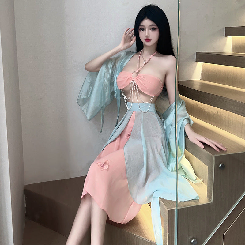 BT2864-性感內衣情趣內衣女性感睡衣角色扮演古風漢服誘惑旗袍制服裝