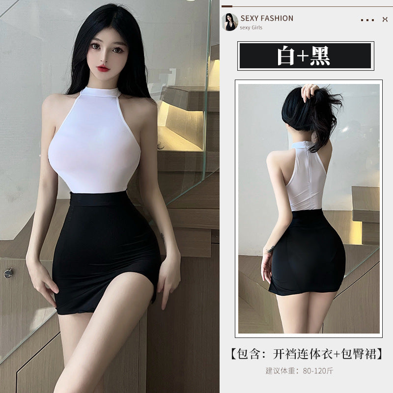 BT8039-性感內衣情趣內衣女睡衣角色扮演秘書制服誘惑調情火辣激套裝