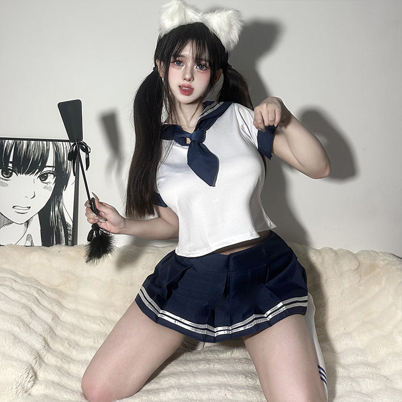 BT8335-性感內衣情趣內衣角色扮演JK月睡衣校園可愛誘惑床上制服女激情裝睡裙