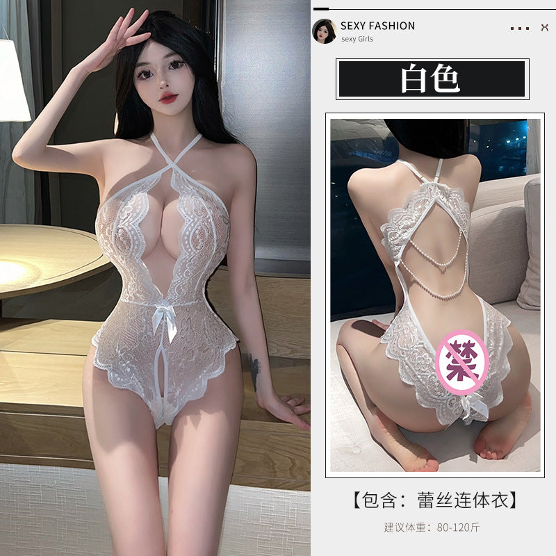 BS8216-性感內衣情趣內衣性感吊帶蕾絲誘惑套裝女火辣激情免脫連體女睡衣睡裙