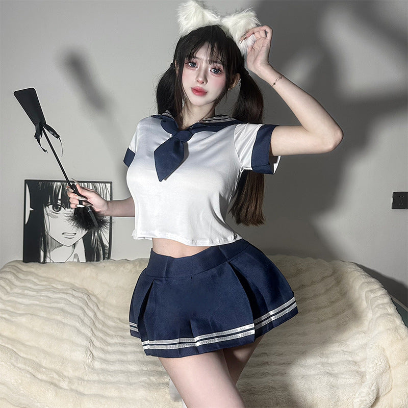BT8335-性感內衣情趣內衣角色扮演JK月睡衣校園可愛誘惑床上制服女激情裝睡裙