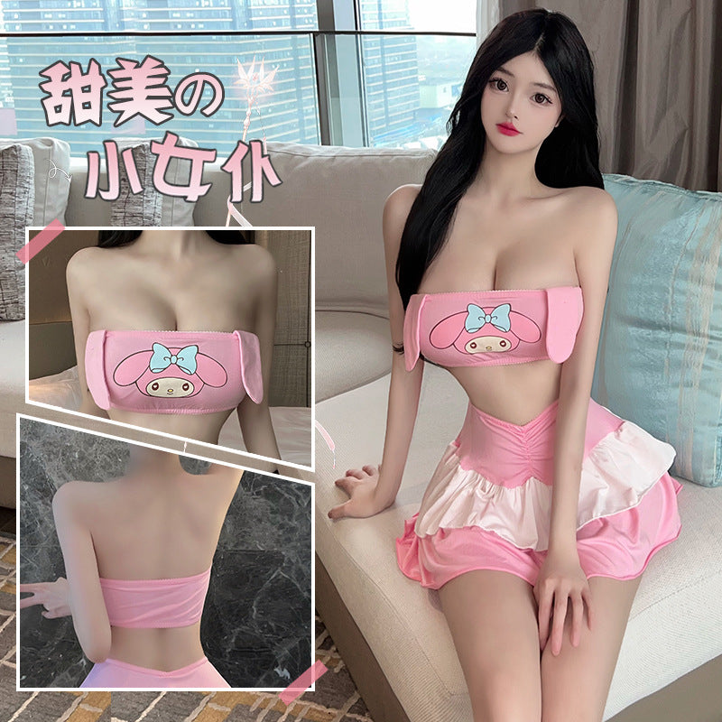 BT2818-性感內衣情趣內衣角色扮演制服二次元萌妹美樂蒂可愛誘惑純欲裝女睡衣睡裙