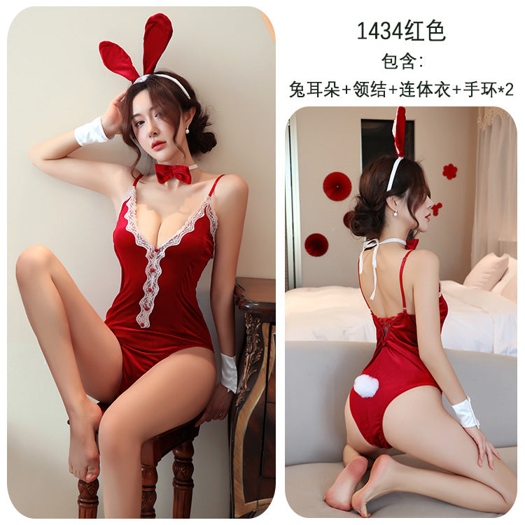 【A-1434】性感內衣情趣內衣制服角色扮演兔女郎連體衣女睡衣