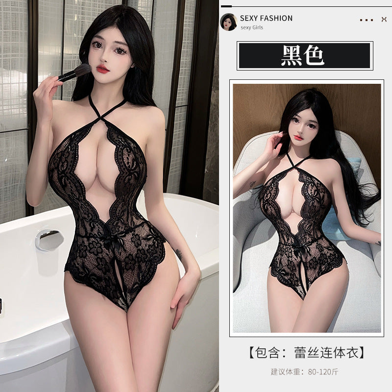 BS8216-性感內衣情趣內衣性感吊帶蕾絲誘惑套裝女火辣激情免脫連體女睡衣睡裙