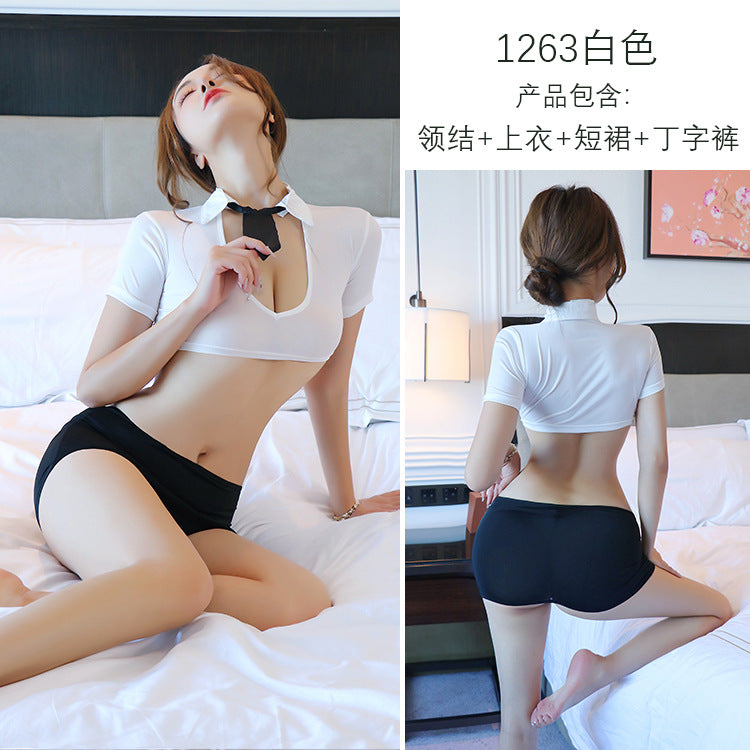 【A-1263】情趣內衣性感OL火辣套裝制服誘惑激情包臀裙角色扮演女睡衣睡裙