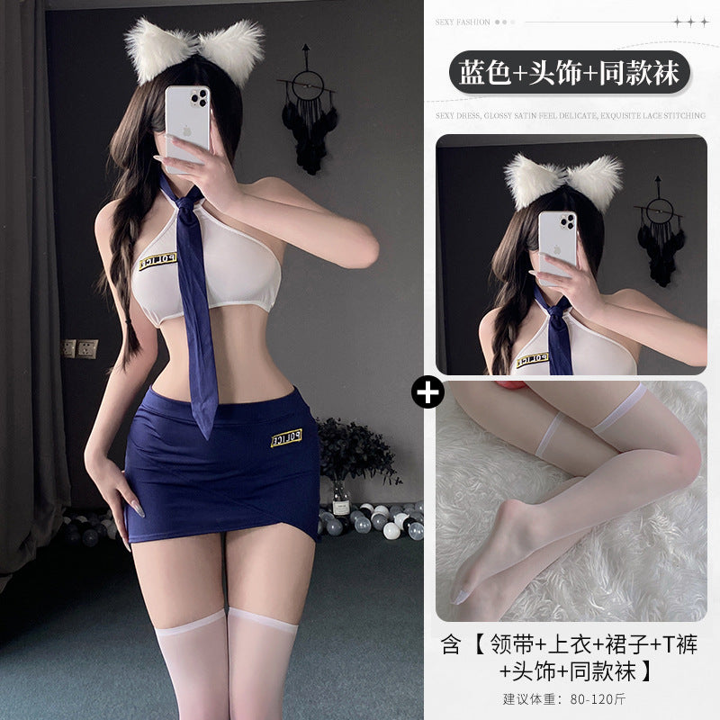 BT2926-性感內衣情趣內衣性感戰袍女教官制服誘惑睡衣sm套裝角色扮演
