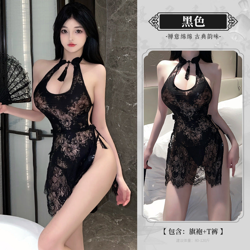 BT8207-性感內衣情趣內衣性感蕾絲旗袍角色扮演誘惑免脫制服女睡衣服激情裝