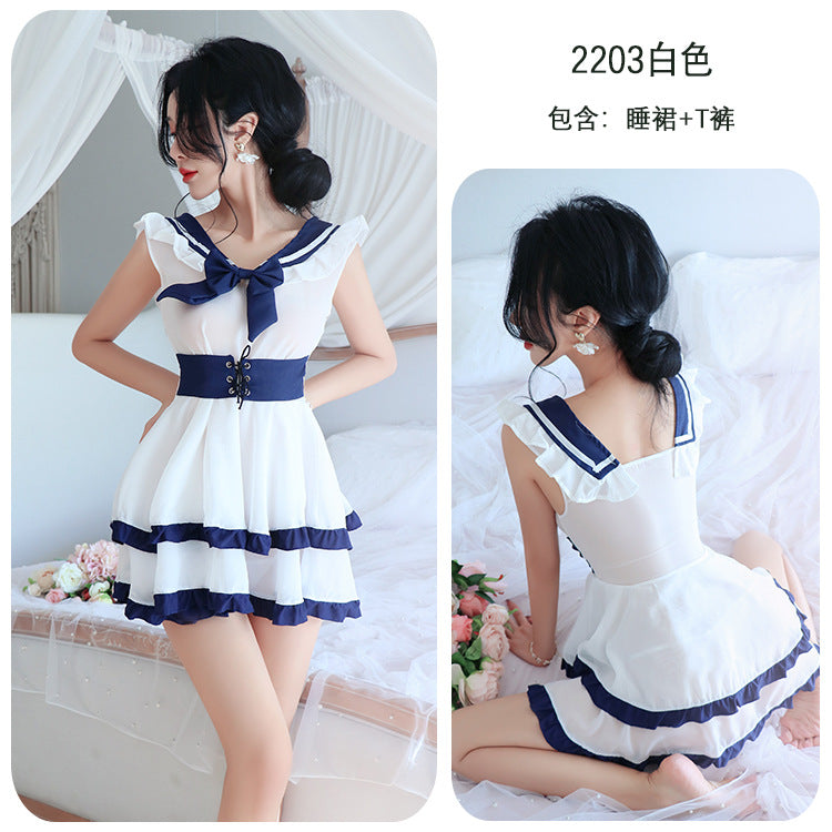 【A-2203】性感內衣情趣內衣性感jk角色扮演學生裝火辣床上激情制服誘惑套裝女睡衣睡裙