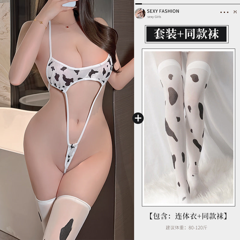 BT8422-性感內衣情趣內衣二次元純欲牛奶俏皮可愛連體衣誘惑制服套裝女睡衣睡裙