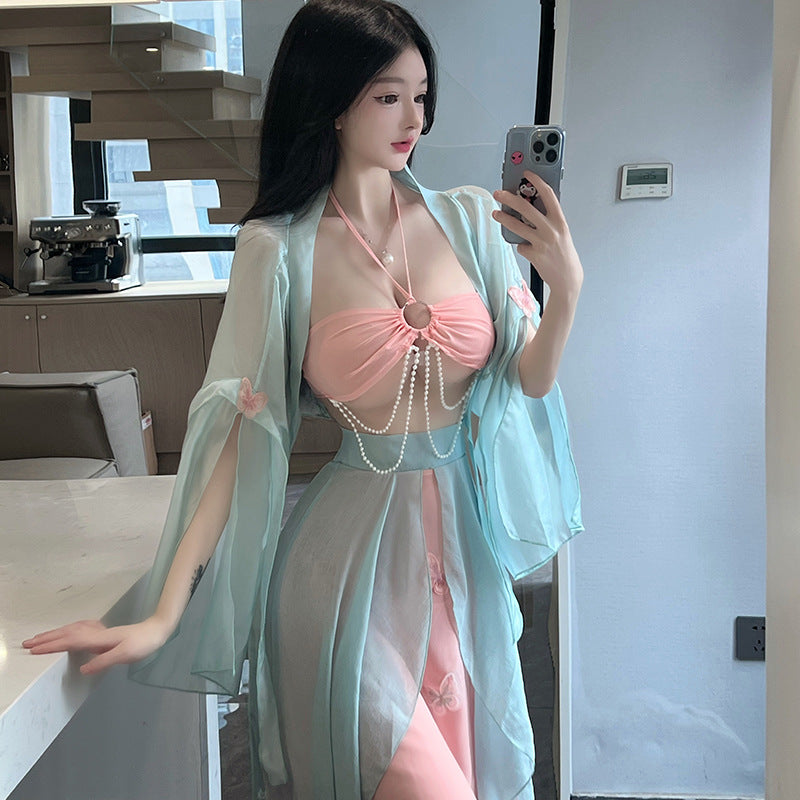 BT2864-性感內衣情趣內衣女性感睡衣角色扮演古風漢服誘惑旗袍制服裝