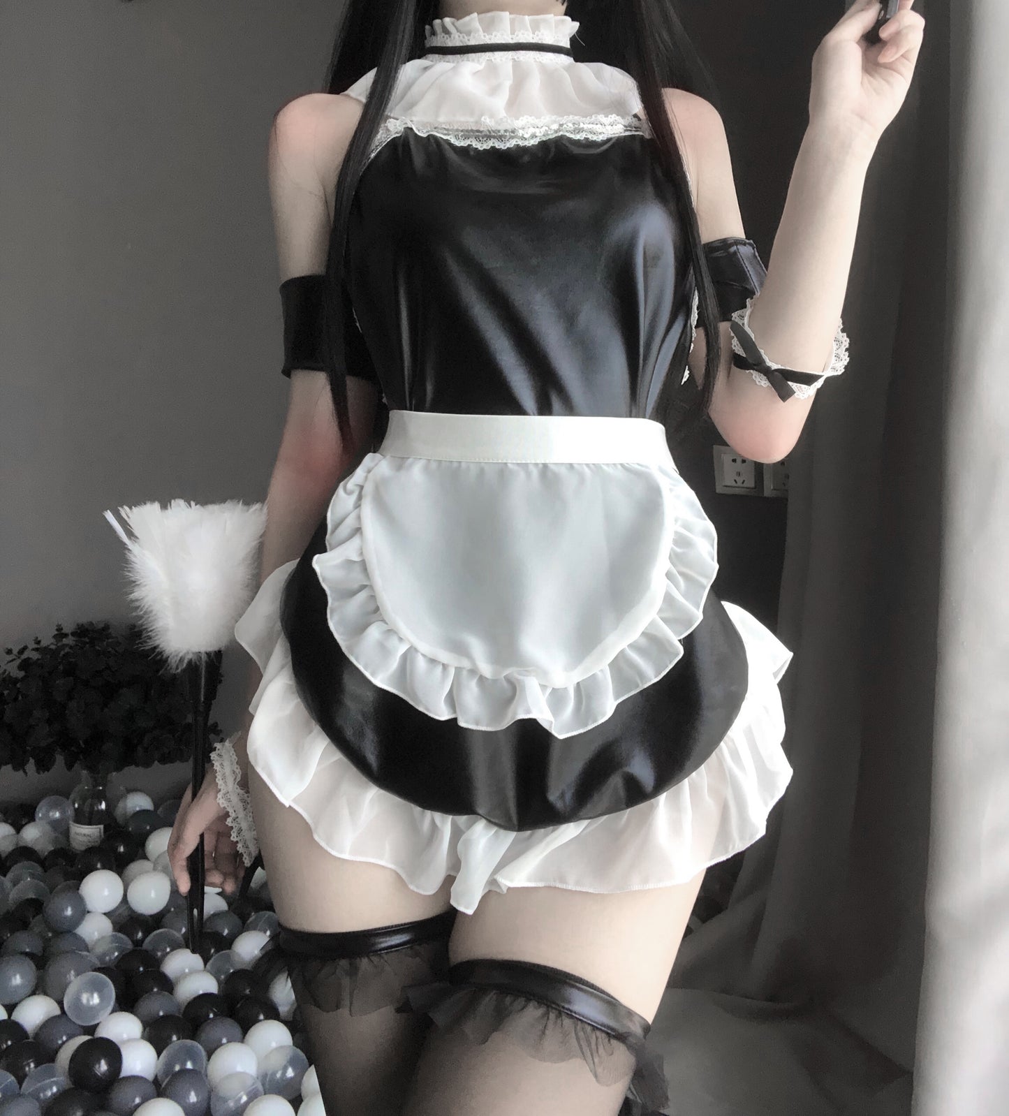 BT8104-情趣內衣性感可愛蕾絲俏皮兔女郎制服誘惑代發