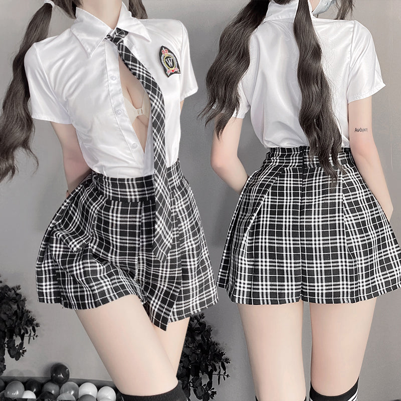 BT9044-性感JK純欲情趣內衣服裝衣服校園女制服激情調情用品誘惑睡衣套裝