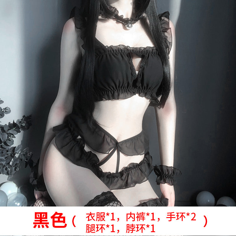 BT2226-性感女式三點情趣內衣公主猫咪裝愛心猫女郎套裝可愛制服