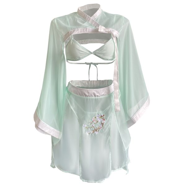 BT2589-情趣內衣高端古風漢服激情誘惑睡衣旗袍純欲制服套裝