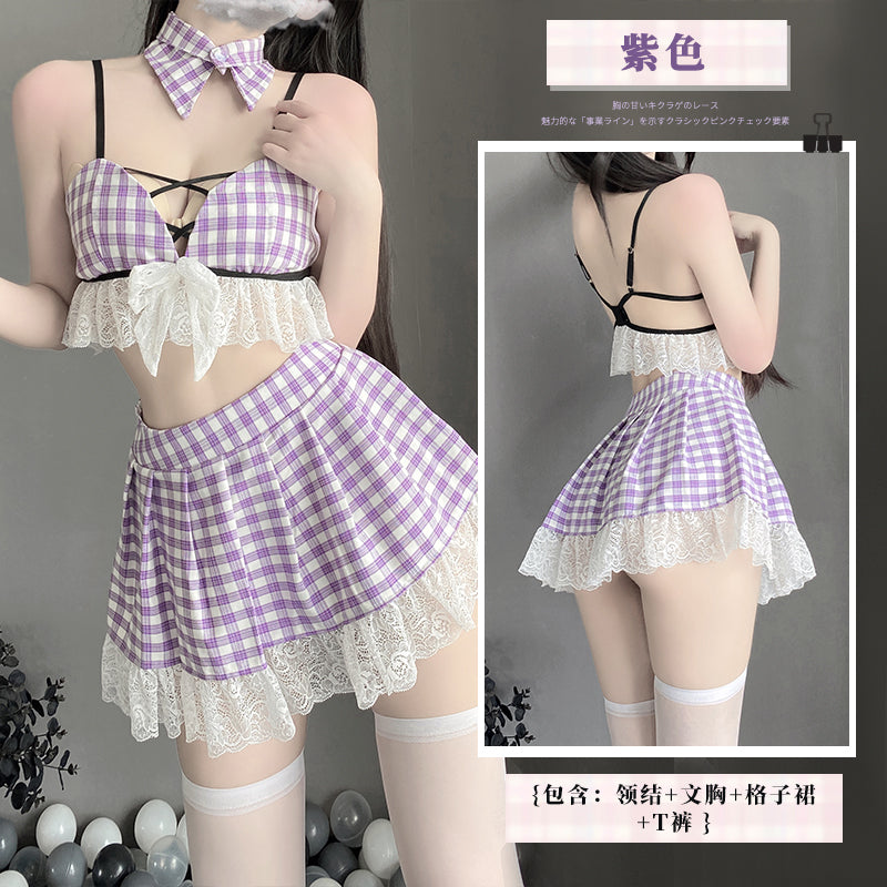 BT2580-情趣內衣女性感制服誘惑激情清純學生裝角色扮演套裝