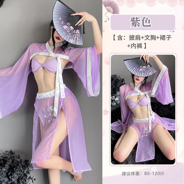 BT2589-情趣內衣高端古風漢服激情誘惑睡衣旗袍純欲制服套裝