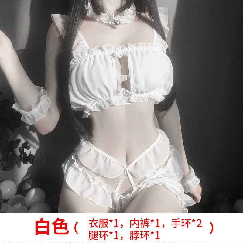 BT2226-性感女式三點情趣內衣公主猫咪裝愛心猫女郎套裝可愛制服