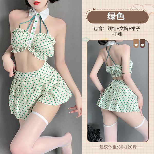 BT2582-2-情趣內衣純欲學妹制服性感文胸激情校園風百褶裙
