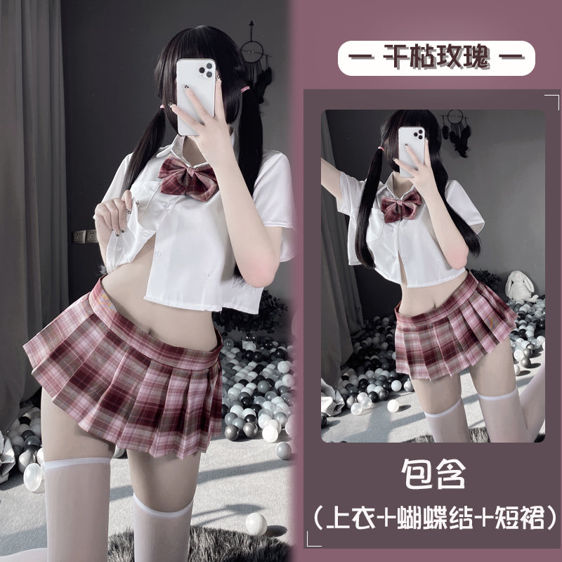 BT1007-性感JK純欲情趣內衣服校園女學生制服激情誘惑睡衣套裝