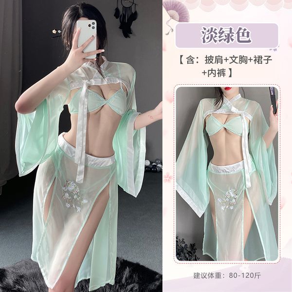 BT2589-情趣內衣高端古風漢服激情誘惑睡衣旗袍純欲制服套裝