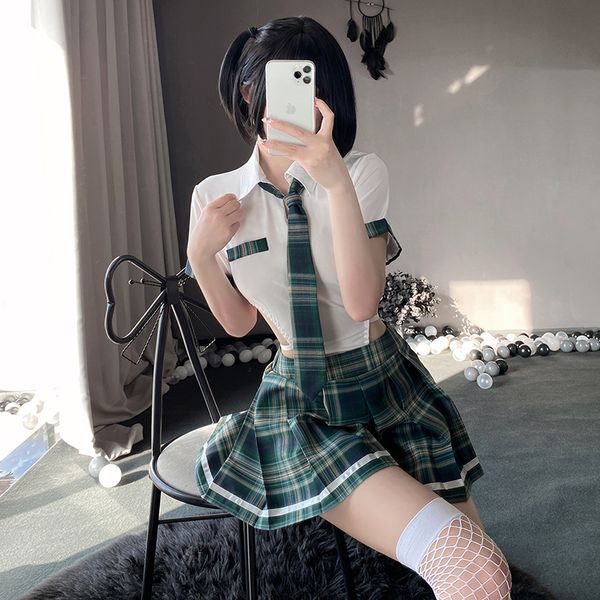 BT2715-性感內衣純欲校園可愛JK制服誘惑女激情角色扮演清純套裝