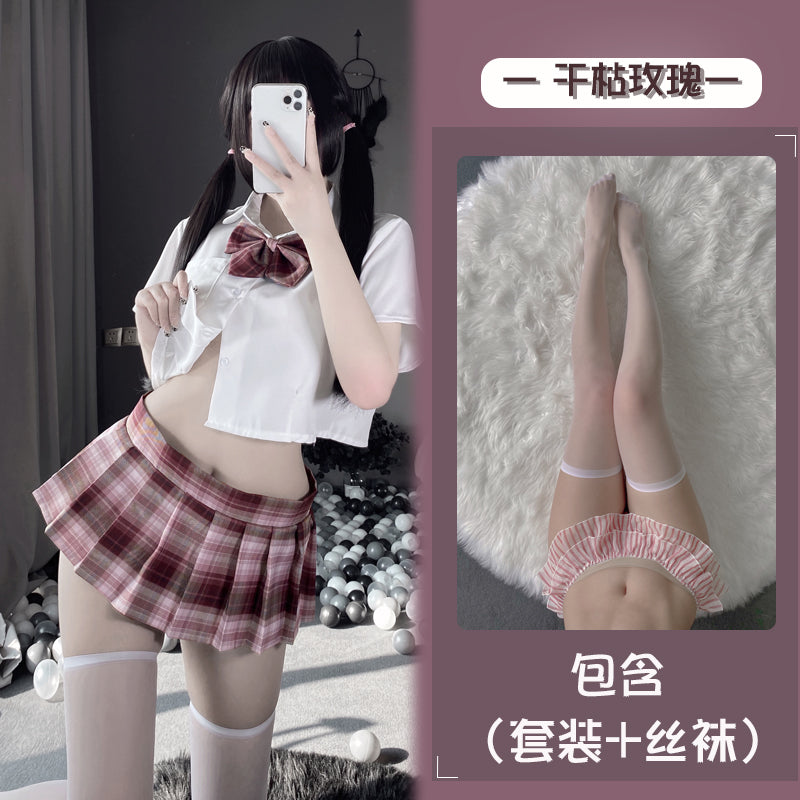 BT1007-性感JK純欲情趣內衣服校園女學生制服激情誘惑睡衣套裝