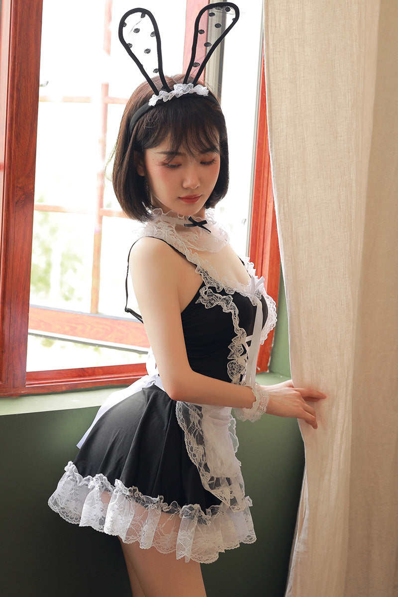 CT994-性感情趣內衣女僕女傭裝大碼胖MM性感睡衣制服誘惑批發一件代發