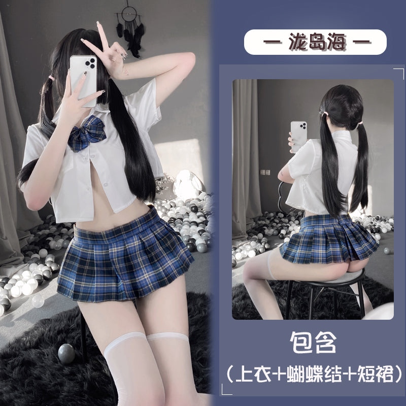 BT1007-性感JK純欲情趣內衣服校園女學生制服激情誘惑睡衣套裝
