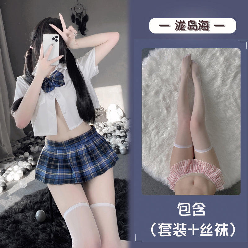 BT1007-性感JK純欲情趣內衣服校園女學生制服激情誘惑睡衣套裝