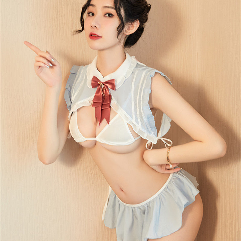 【A-1020】情趣內衣女性感誘惑可愛學生制服誘惑套裝