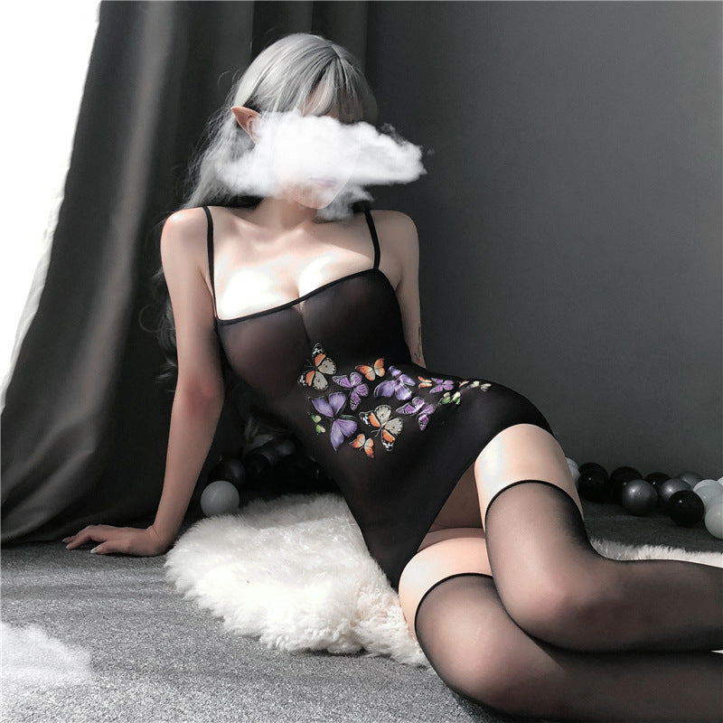 AO8890-情趣內衣絲襪連體衣性感透明緊身連體服絲襪連體絲襪情趣絲襪